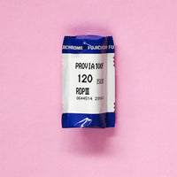 FUJIFILM Fujichrome Provia 100F Professional RDP-III Color Transparency Film | 120 Roll Film