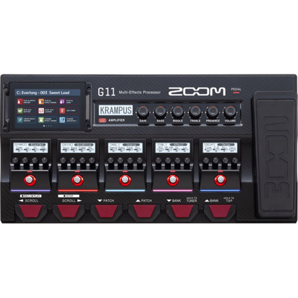 Zoom G11 Multi-Effects Processor for Electric Guitar