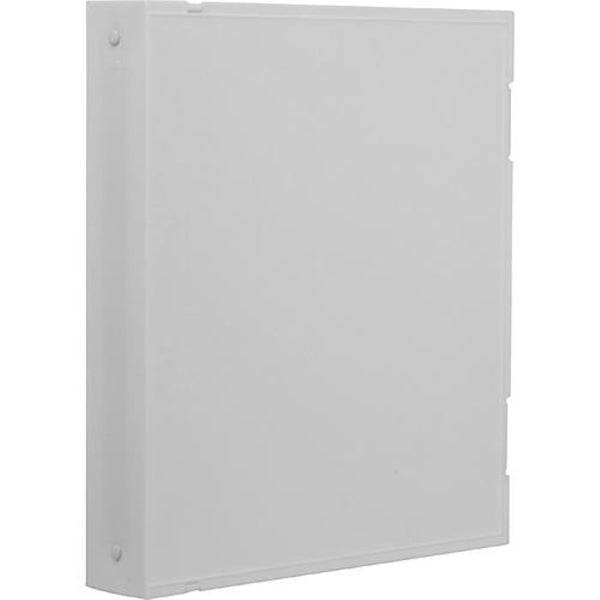 Vue-All Archival Safe-T-Binder with 1" O-Ring | White