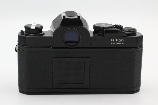 Used Nikon FM Camera Body Only Black - Used Very Good