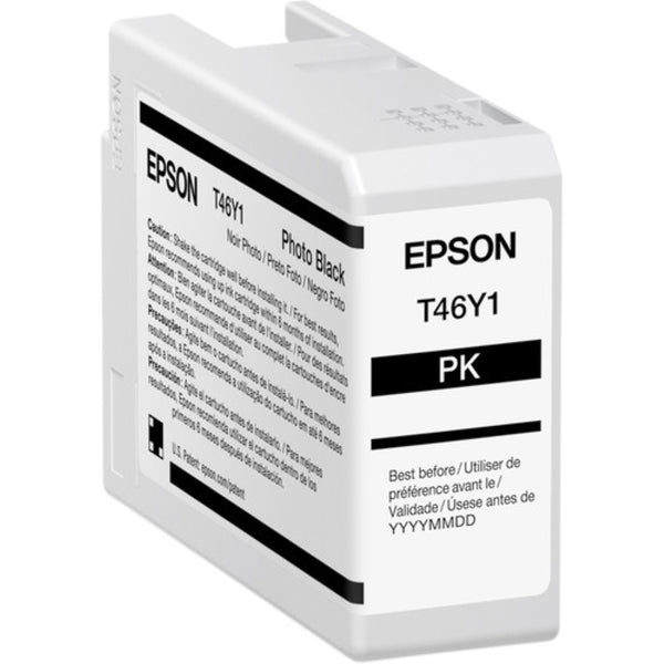 Epson T46Y Photo Black UltraChrome PRO10 Ink Cartridge | 50mL