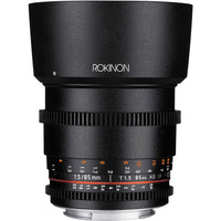 Rokinon 85mm T1.5 Cine DS Lens for Nikon F Mount