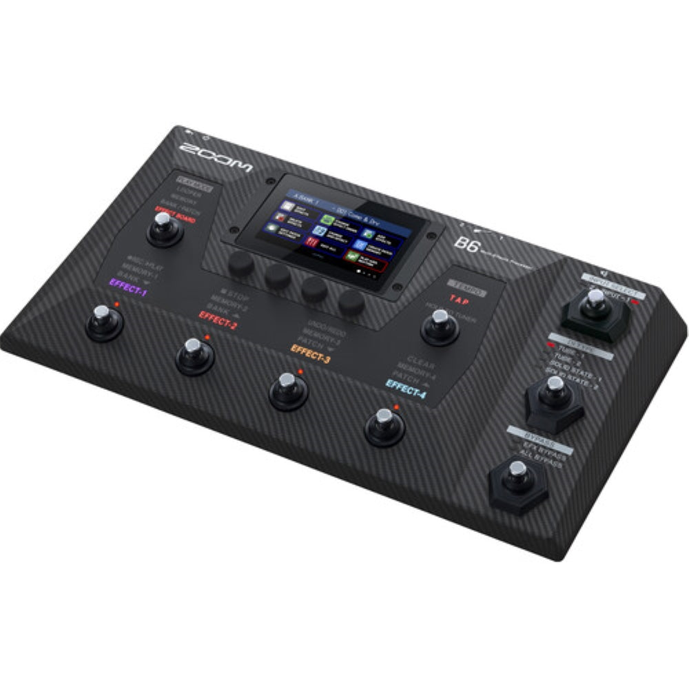 Zoom B6 Multi-Effects Processor for Electric Bass