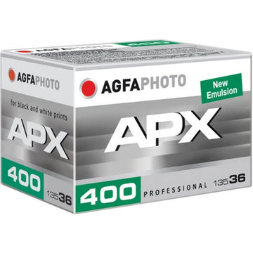 AgfaPhoto APX 400 Professional Black and White Negative Film | 35mm Roll Film, 36 Exposures