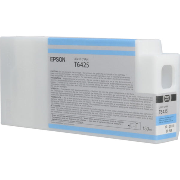 Epson T642500 Light Cyan UltraChrome HDR Ink Cartridge | 150 mL