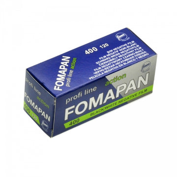 Fomapan 400 Action Black and White Negative Film | 120 Roll Film