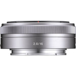 Sony E 16mm f/2.8 Lens | Silver