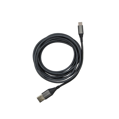 Promaster USB-C to USB-A Braided Cable 2m - grey