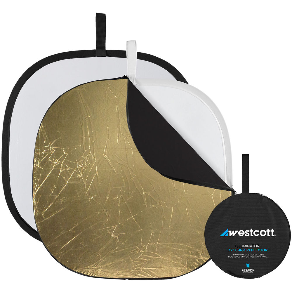 Westcott Illuminator Collapsible 6-in-1 Reflector Kit | 32"