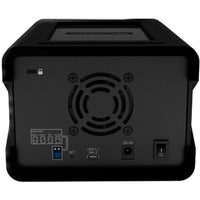 Glyph Technologies 24TB Blackbox PRO RAID 2-Bay RAID Array with Card Reader & USB Hub | 2 x 12TB, USB-C 3.2 Gen 2