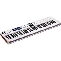 Arturia KeyLab Essential mk3 61-Key Universal MIDI Controller and Software | White