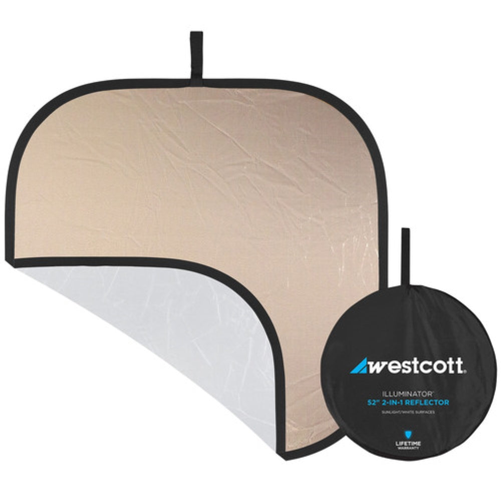 Westcott Illuminator Collapsible 2-in-1 Sunlight/White Bounce Reflector | 52"