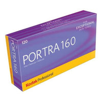 Kodak Professional Portra 160 Color Negative Film | 120 Size Roll - 5 Pack