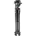 Manfrotto 290 Xtra Aluminum Tripod with 128RC Micro Fluid Video Head | Black