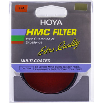 Hoya 52mm Red #25A (HMC) Multi-Coated Glass Filter for Black & White Film