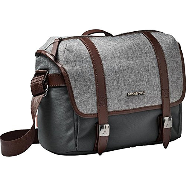 Manfrotto Windsor Camera Messenger Bag | Small, Gray