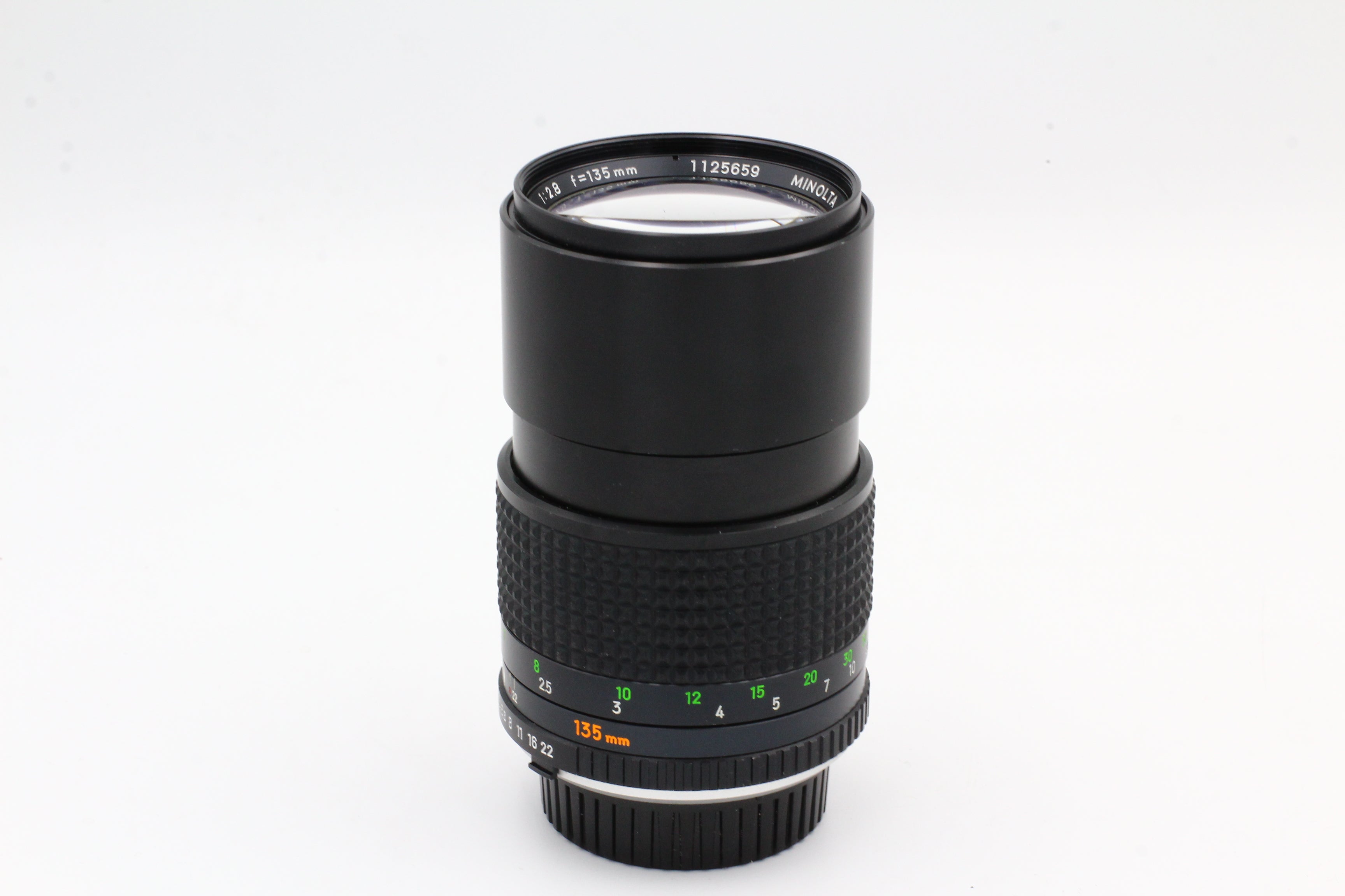 Used Minolta MD 135mm f2.8 Rokkor Used Very Good