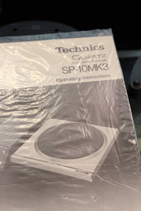 Used Technics SP10 Mark 3 - Used Very Good
