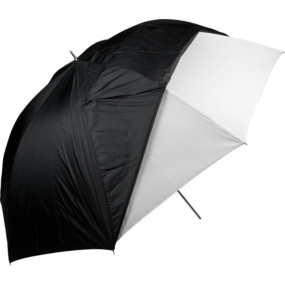 Westcott White Satin Umbrella with Removable Black Cover | 60"