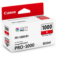 Canon PFI-1000 R LUCIA PRO Red Ink Tank | 80ml