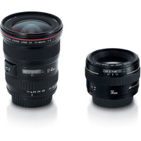 Canon Advanced 2 Lens Kit with 50mm f/1.4 and 17-40mm f/4L Lenses