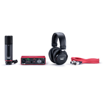 Focusrite Scarlett 2i2 Studio 2x2 USB Audio Interface with Microphone and Headphones | 3rd Generation