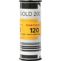 Kodak Professional Gold 200 Color Negative Film | 120 Roll Film, 5-Pack