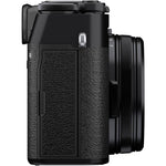 FUJIFILM X100V Digital Camera | Black with 32GB Memory Card, Cleaning Kit, Flexible Tripod & Camera Bag Bundle