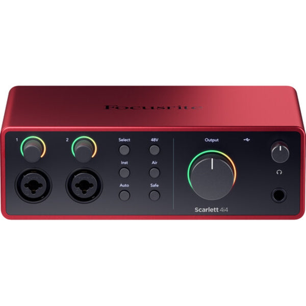 Focusrite Scarlett 4i4 USB-C Audio/MIDI Interface | 4th Generation