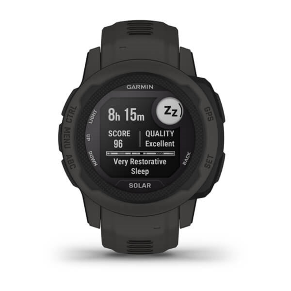 Garmin Instinct 2S Solar GPS Watch | Graphite