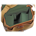 Billingham Digital Hadley Shoulder Bag | Khaki with Tan Leather Trim