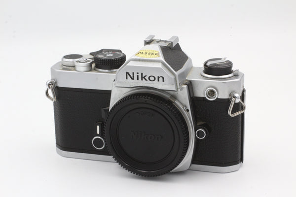 Used Nikon FM Camera Body Only Chrome - Used Very Good