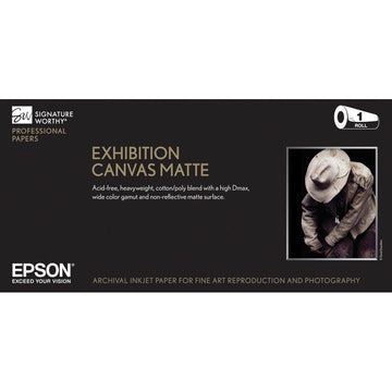 Epson Exhibition Canvas Matte Archival Inkjet Paper | 17" x 40' Roll