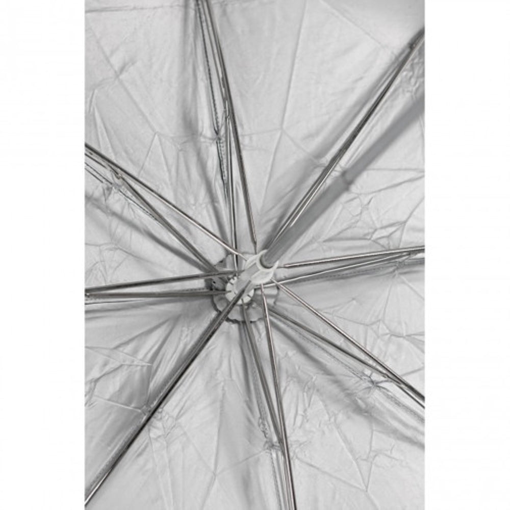 Westcott Umbrella | Soft Silver, Collapsible Compact, 43"