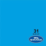 Savage Widetone Seamless Background Paper | 86" x 36'  -  #31 Blue Jay