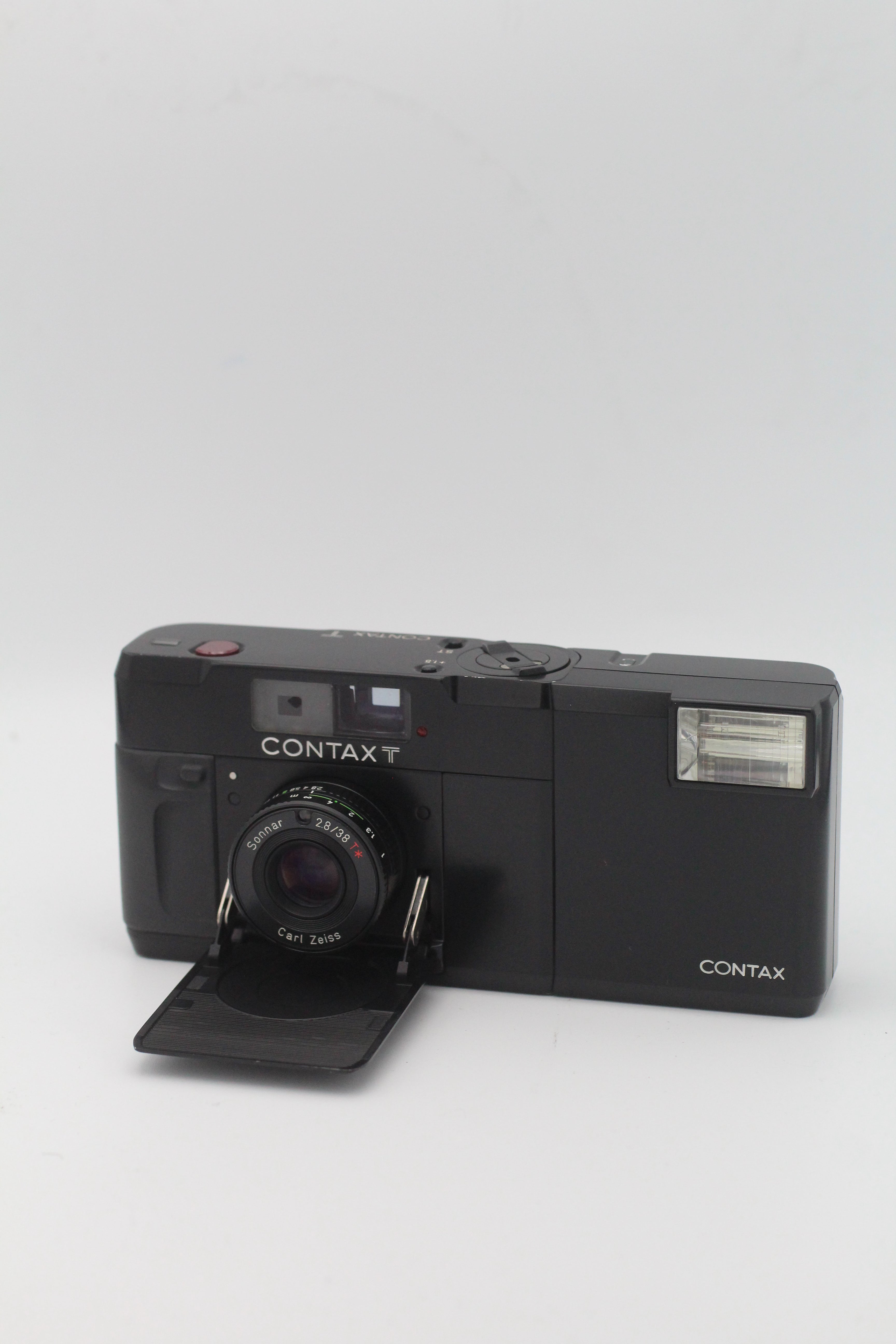 Used Contax T Black w/ Flash Used Very Good