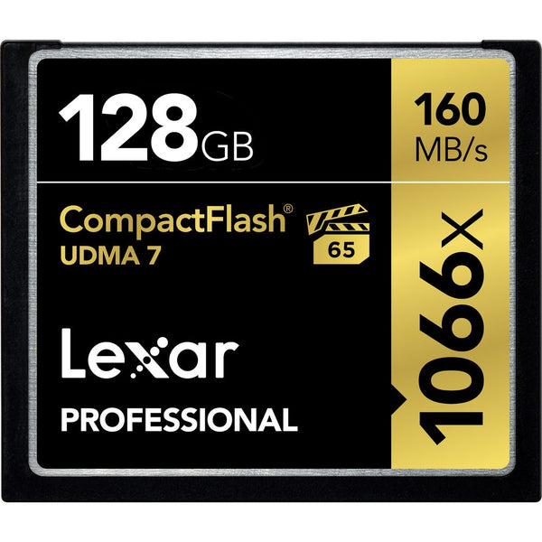 Lexar 128GB Professional 1066x CompactFlash Memory Card
