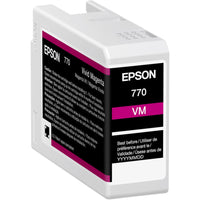 Epson 770 UltraChrome PRO10 Vivid Magenta Ink Cartridge | 25mL
