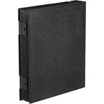 Vue-All Archival Safe-T-Binder with 1" O-Ring | Black