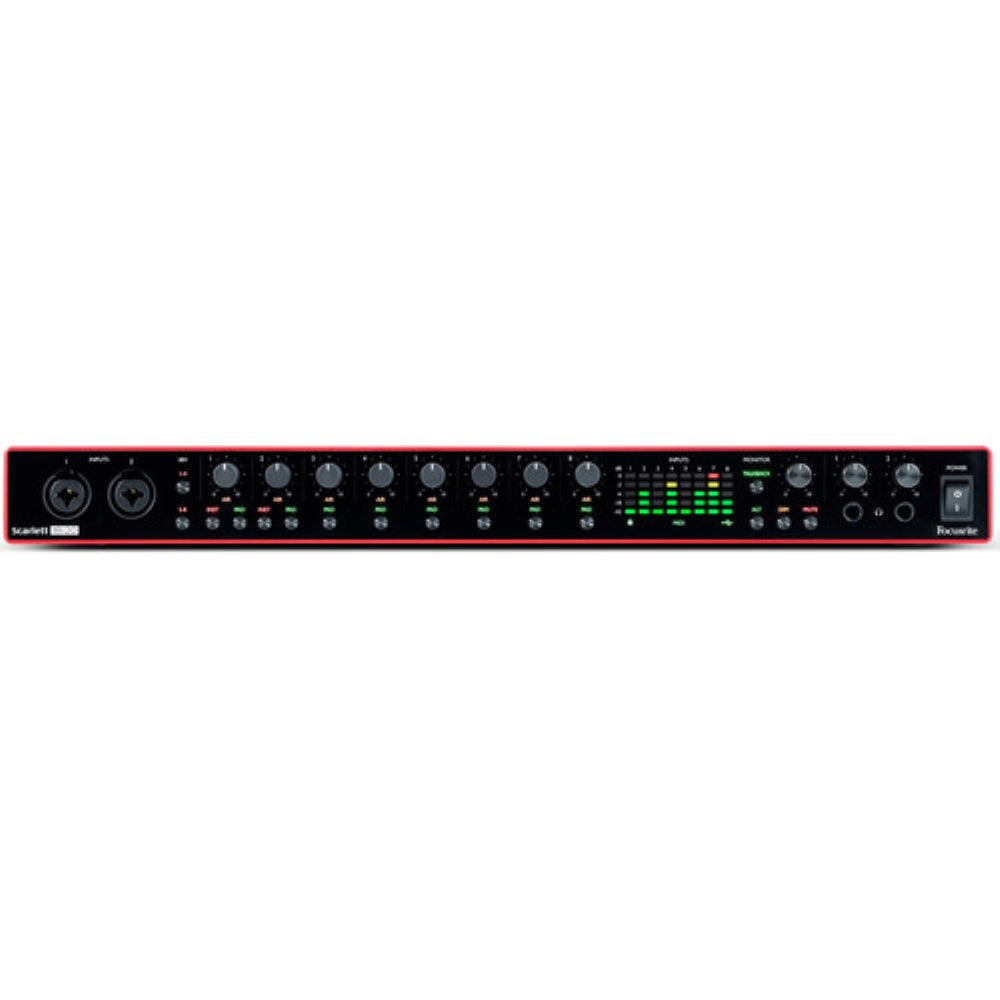 Focusrite Scarlett 18i20 Rackmount 18x20 USB Type-C Audio/MIDI Interface | 3rd Generation