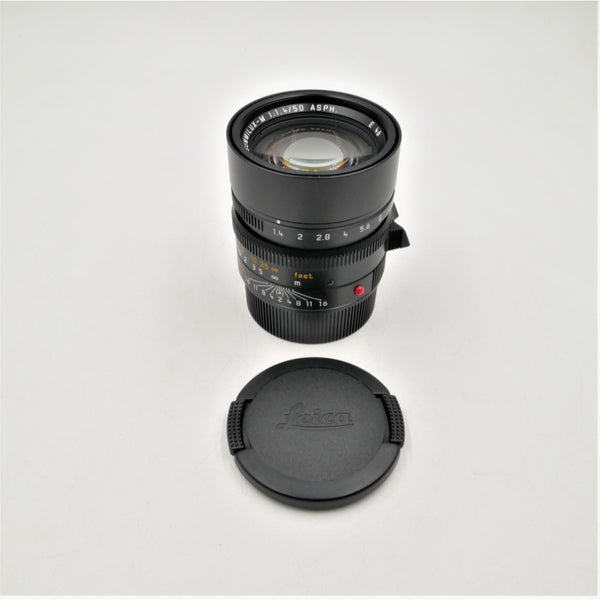 Leica M 50mm f/1.4 Summilux Aspherical | Black **USED VERY GOOD**