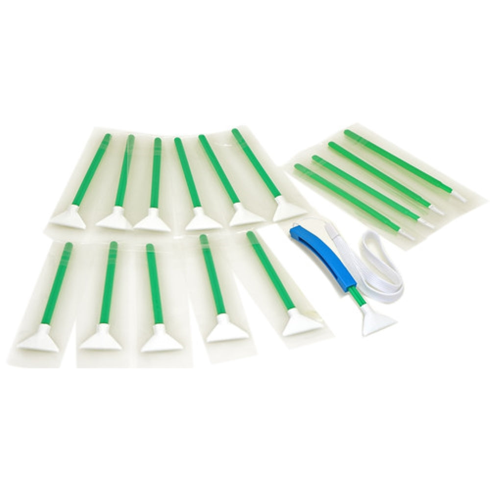 VisibleDust Green Ultra MXD-100 1.6x Vswabs, Corner Swabs, and CurVswab Handles Set