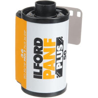 Ilford Pan F Plus Black and White Negative Film | 35mm Roll Film, 36 Exposures