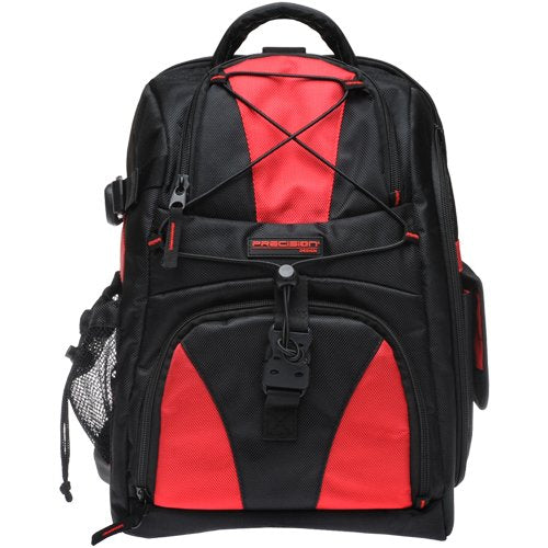 Precision Design PD-BPR Multi-Use Laptop / Tablet Digital SLR Camera Backpack Case (Black/Red)