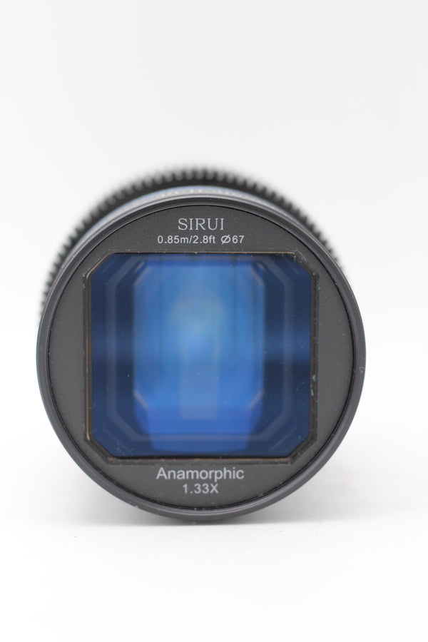 Used Sirui 35mm f/1.8 Anamorphic 1.33x lens M4/3 mount - Used Very Good