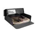 Archival Methods 01-137 Drop Front Archival Storage Box | 16.5 x 20.5 x 3" , Black