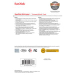 SanDisk 64 GB Extreme CompactFlash Memory Card