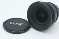 Used SLR Magic 18mm T2.8 Micro Prime Cine FX Mount Used Very Good