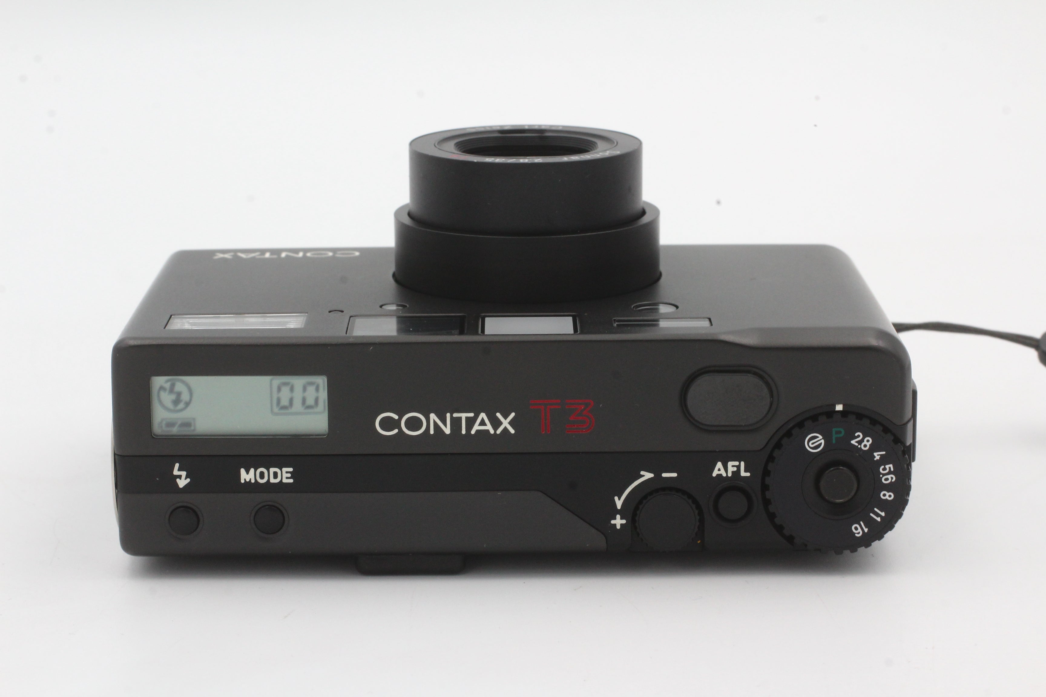 Used Contax T3 Camera Body Black Single Tooth - Used Very Good