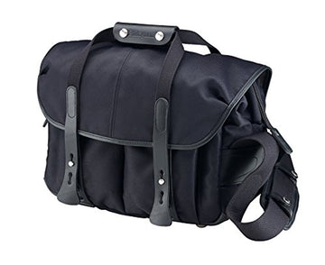 Billingham 307 Camera Bag | Black with Black Leather Trim